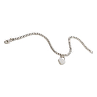 Return To Tiffany Heart Lock Bead Bracelet in Sterling Silver