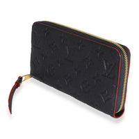 Louis Vuitton Marine Rouge Monogram Empreinte Zippy Wallet