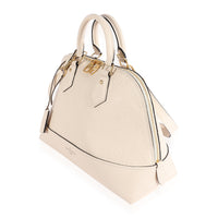 Louis Vuitton Creme Monogram Empreinte Neo Alma PM