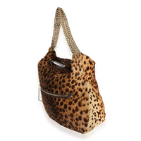 Christian Louboutin Leopard Print Pony Hair Marianna Hobo