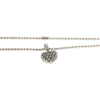 Lagos Caviar Heart Pendant in 925 Sterling Silver