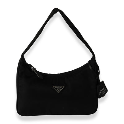 Prada Black Nylon Re-Edition 2000 Mini Bag