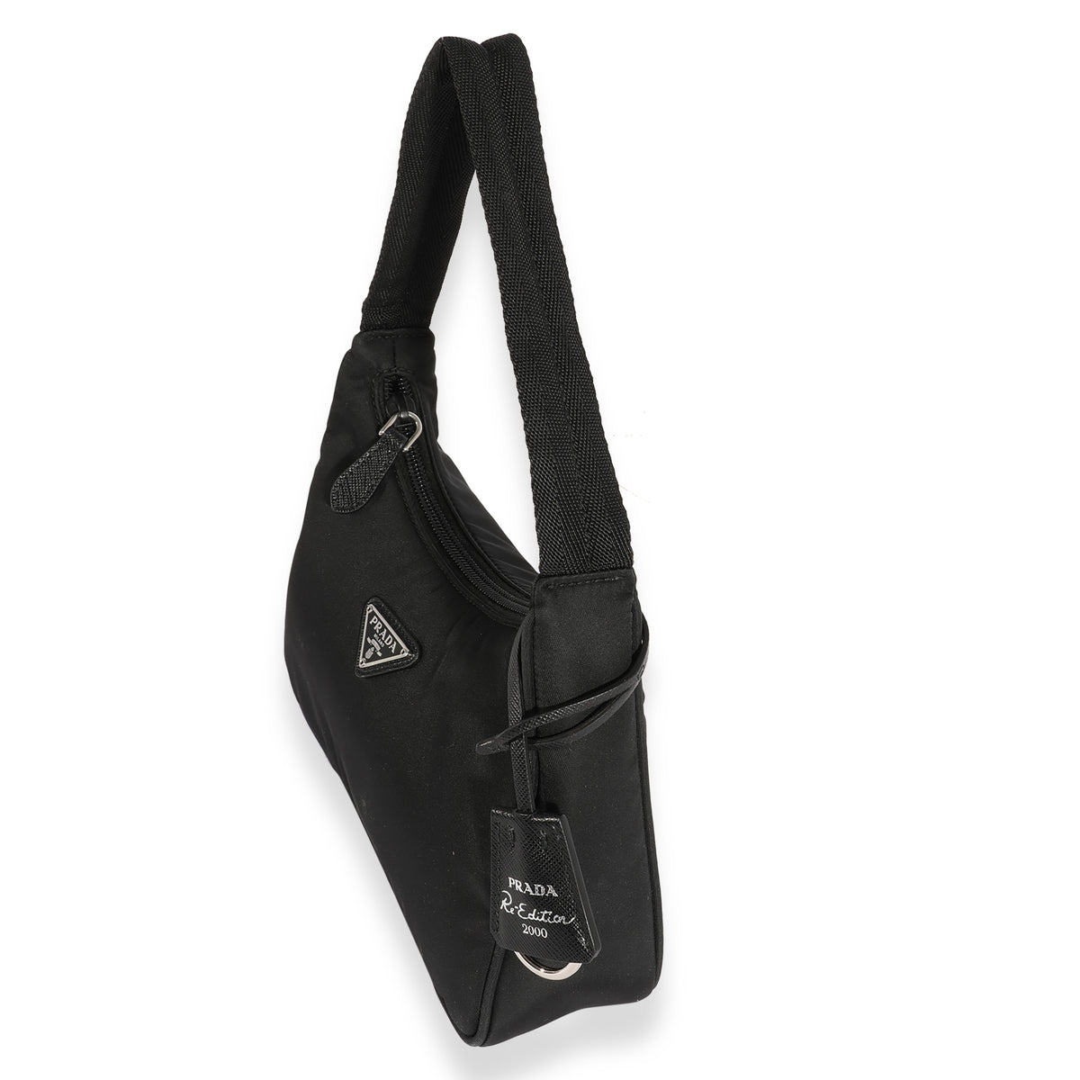 Prada Ladies Black 2000 Re-edition Re-nylon Shoulder Bag