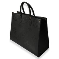 Louis Vuitton Black Monogram Empreinte Onthego GM