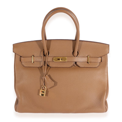 Hermès Alezan Clémence Birkin 35 GHW