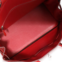 Hermès Rouge Casaque Togo Birkin 35 PHW