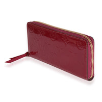 Louis Vuitton Magenta Monogram Vernis Clémence Wallet