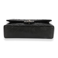 Chanel Black Quilted Lambskin Medium Classic Double Flap Bag