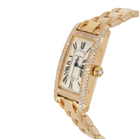 Cartier Tank Americaine 2483 Unisex Watch in 18kt Yellow Gold