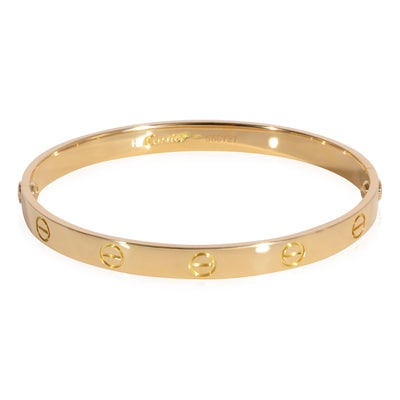 Cartier Love Bracelet in 18k Yellow Gold