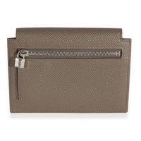 Hermès Etain Epsom Kelly Pocket Compact Wallet, myGemma