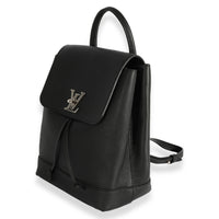 Louis Vuitton Black Calfskin Lockme Backpack