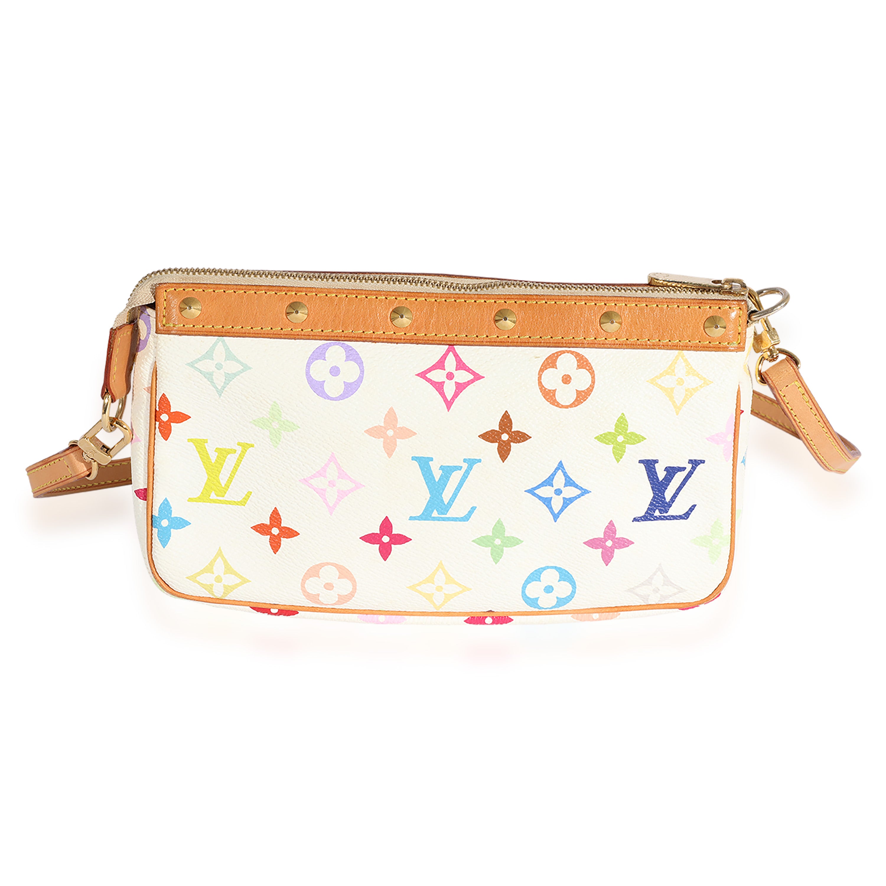 Louis vuitton monogram multicolore pochette best sale