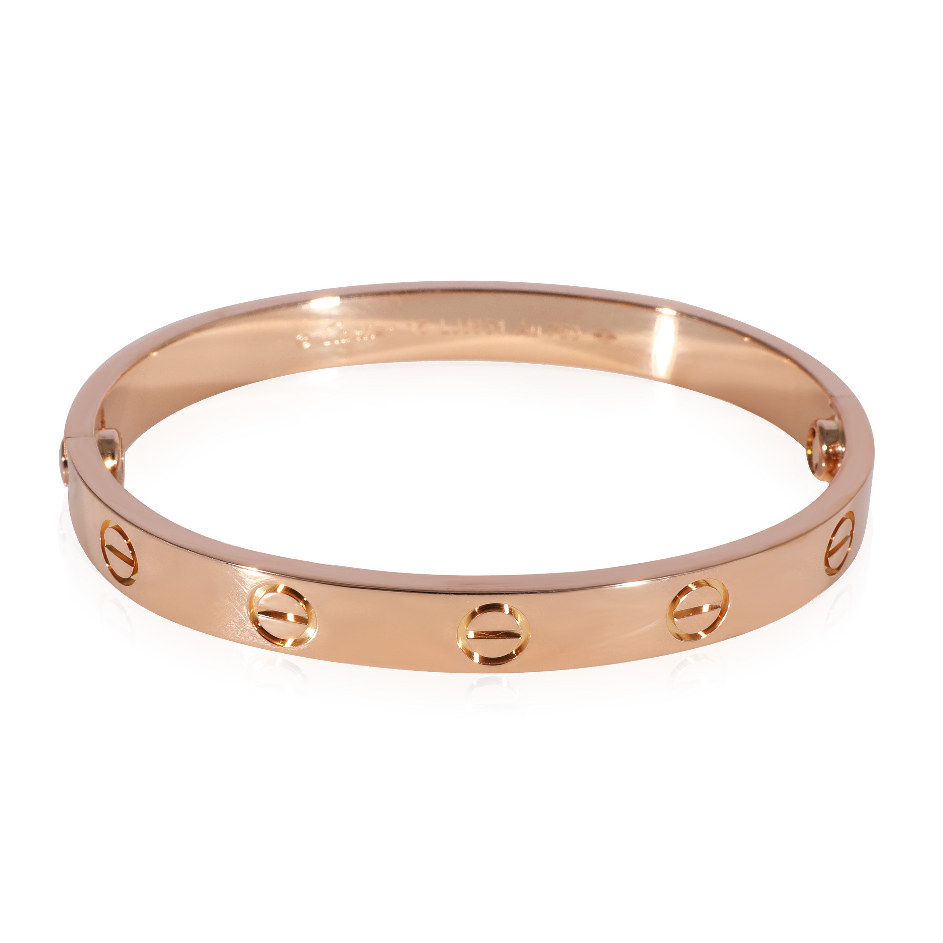 Cartier Pre-owned 18kt Rose Gold Love Cuff Bracelet