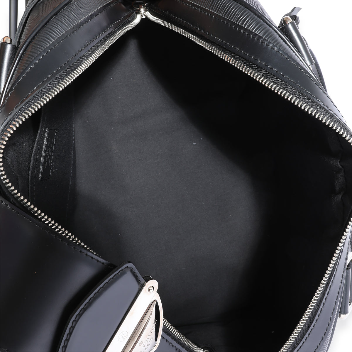 Louis Vuitton Black Epi Montaigne GM Bag Bowling Style Bag Top Handle Bag