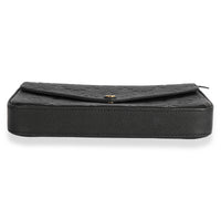 Louis Vuitton Black Monogram Empreinte Félicie Pochette