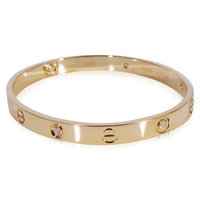 Cartier Love Diamond Bracelet in 18k Yellow Gold 0.42 CTW