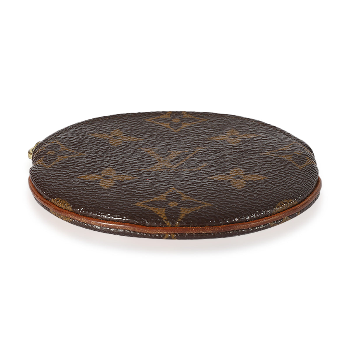 Louis Vuitton Monogram Canvas Porte Monnaie Round