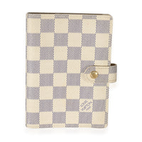 Louis Vuitton Damier Azur Canvas Small Agenda Cover