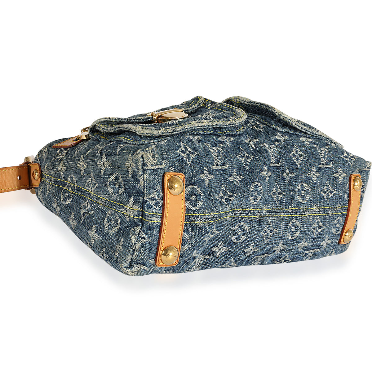 Louis Vuitton Vintage Baggy Bag Monogram Denim GHW