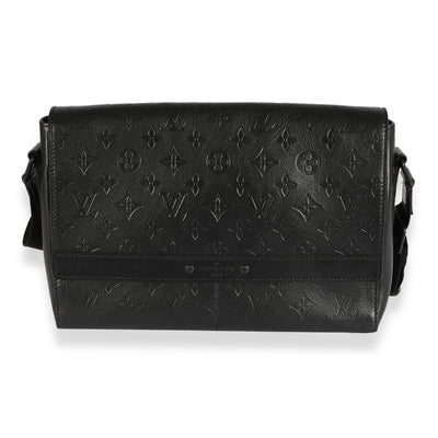 Louis Vuitton Black Monogram Shadow Sprinter Messenger