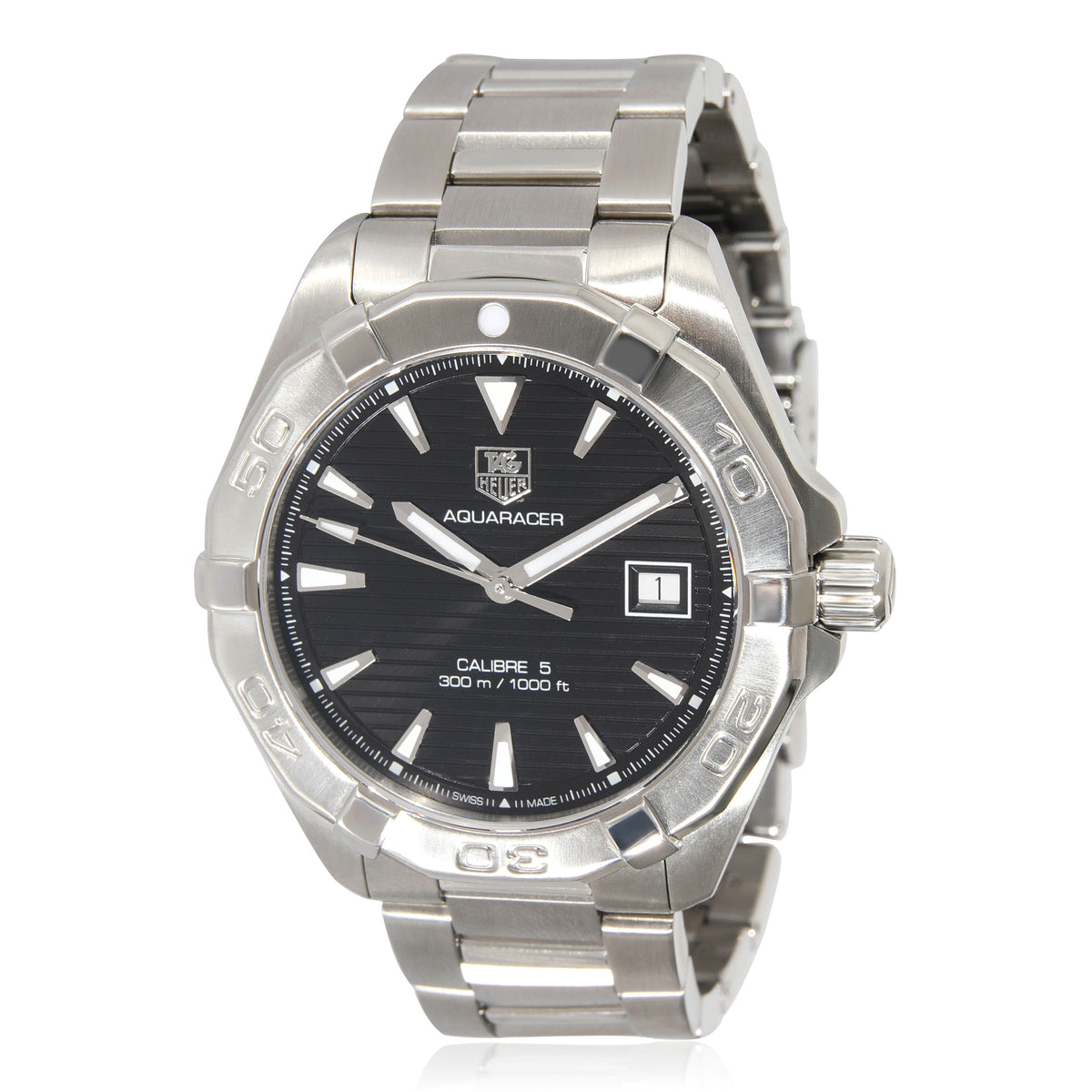 Tag Heuer Aquaracer WAY2110 Mens Watch in  Stainless Steel