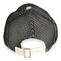 Chanel Black & White Mesh Baseball Cap