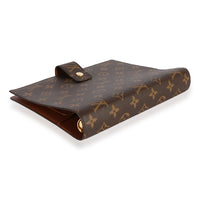 Louis Vuitton Monogram Canvas Large Ring Agenda Cover