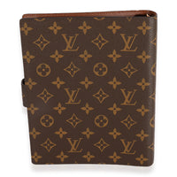 Louis Vuitton Monogram Canvas Large Ring Agenda Cover