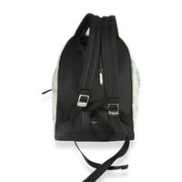 Saint Laurent Blue Grunge Denim City Backpack