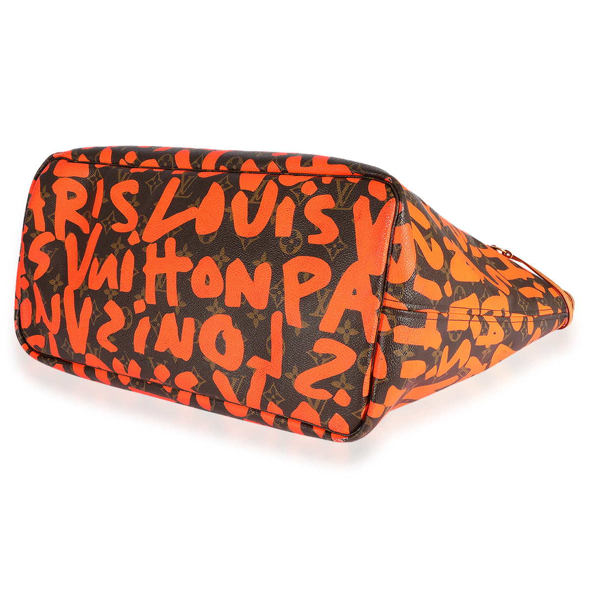 Louis Vuitton 2009 Steven Sprouse Orange Graffiti Neverfull · INTO