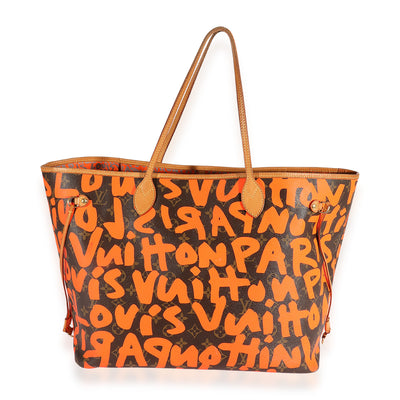 Louis Vuitton x Stephen Sprouse Orange Graffiti Monogram Canvas Neverfull GM