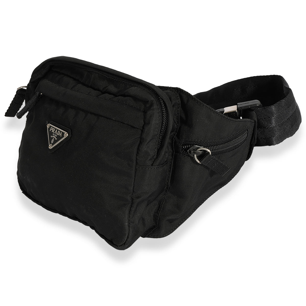 Prada Black Nylon Sport Waist Bag