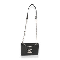 Louis Vuitton Black Epi Leather Flower Jewels Twist MM