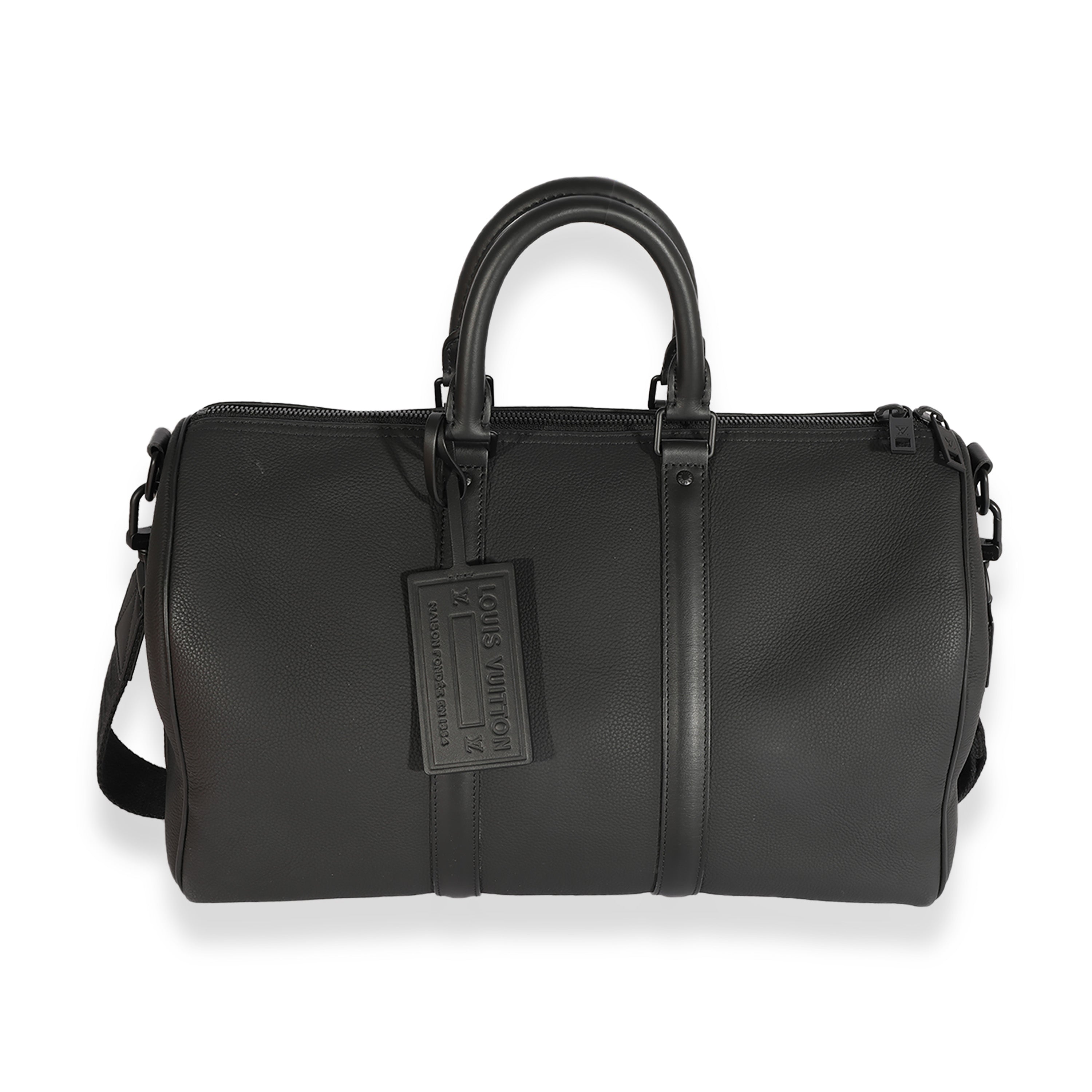 Louis Vuitton Black Aerogram Leather New Backpack, myGemma, CH