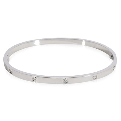 Cartier Love Bracelet, Small Model, 10 Diamonds (White Gold, Diamonds)