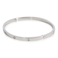 Cartier Love Bracelet, Small Model, 10 Diamonds (White Gold, Diamonds)