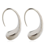 Tiffany & Co. Elsa Peretti Teardrop Earrings in Sterling Silver