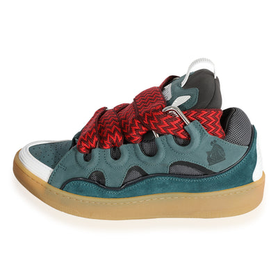 Lanvin Curb Sneakers Ink Blue