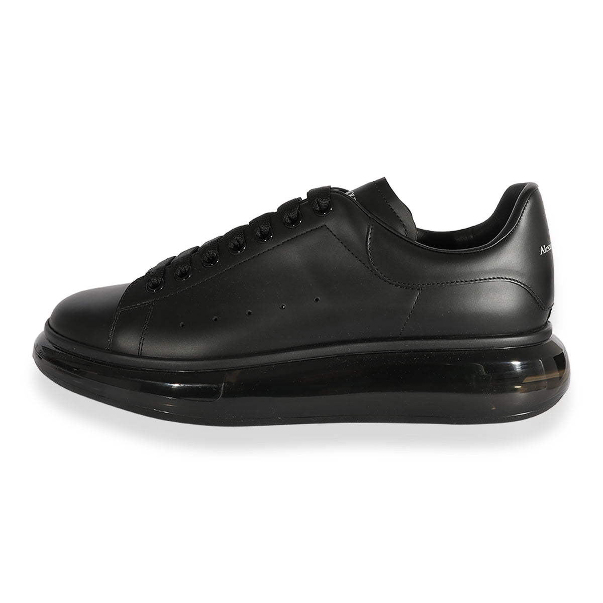 Alexander McQueen Oversized Sneaker Clear Sole - Black