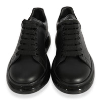 Alexander McQueen Oversized Sneaker Clear Sole - Black