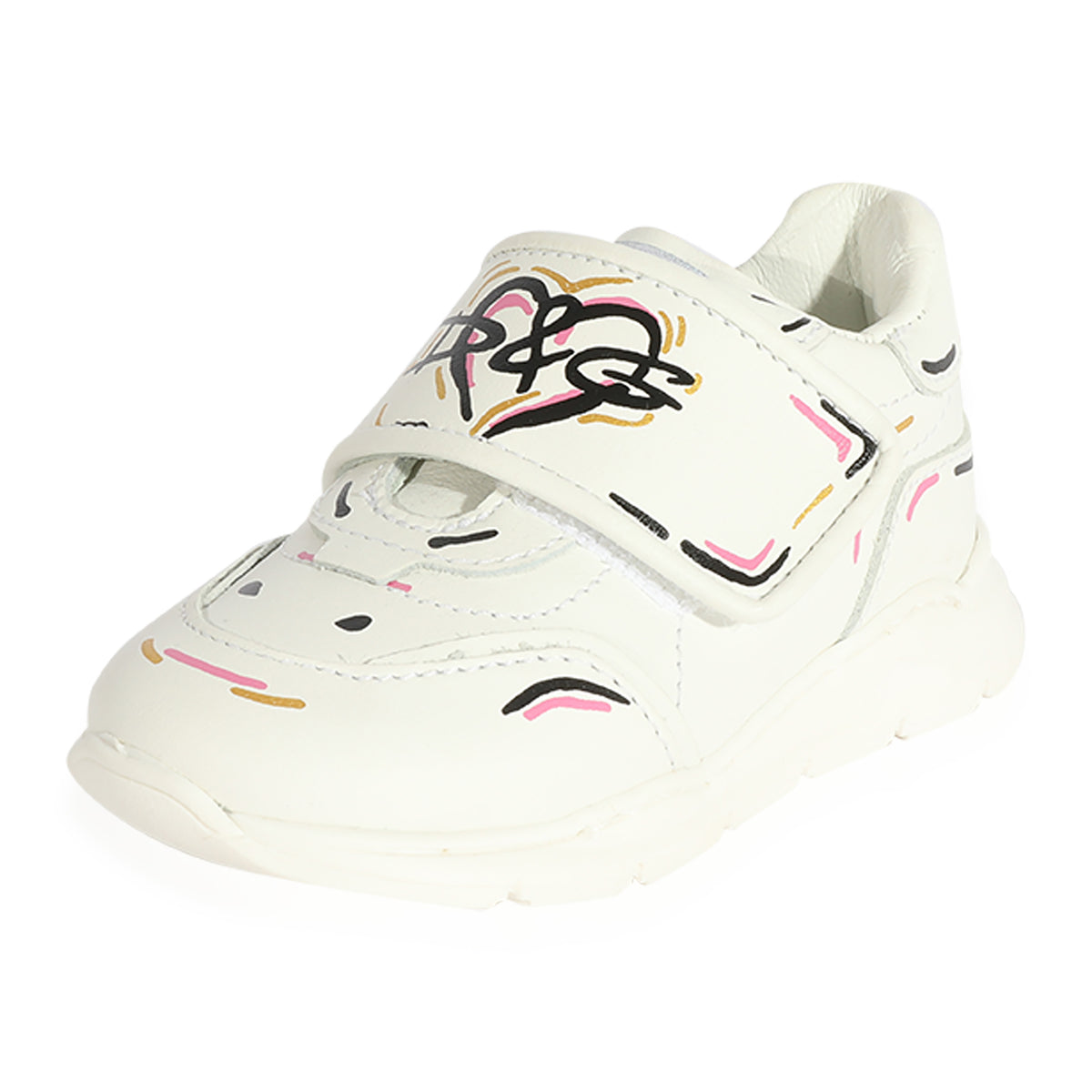 Dolce & Gabbana Calfskin Daymaster sneakers with I love D&G print