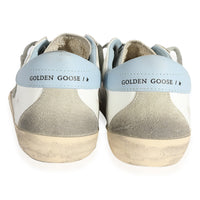 Golden Goose Wmns Superstar White Powder Blue