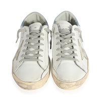 Golden Goose Wmns Superstar White Powder Blue