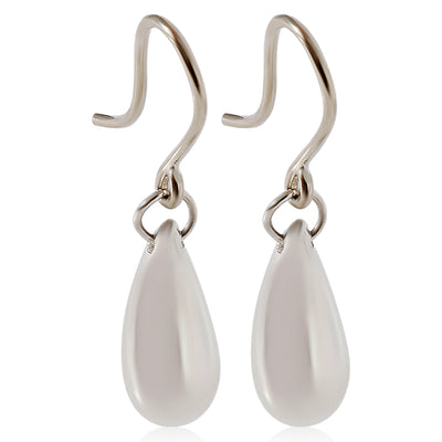 Tiffany & Co. Elsa Peretti Teardrop Earrings in Sterling Silver