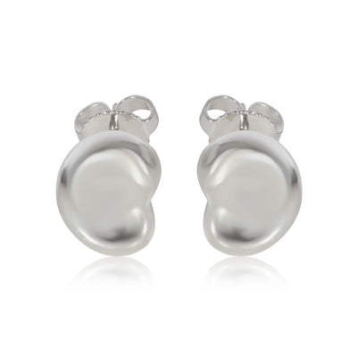 Tiffany & Co. Elsa Peretti Bean Earrings in Sterling Silver