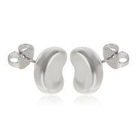 Tiffany & Co. Elsa Peretti Bean Earrings in Sterling Silver