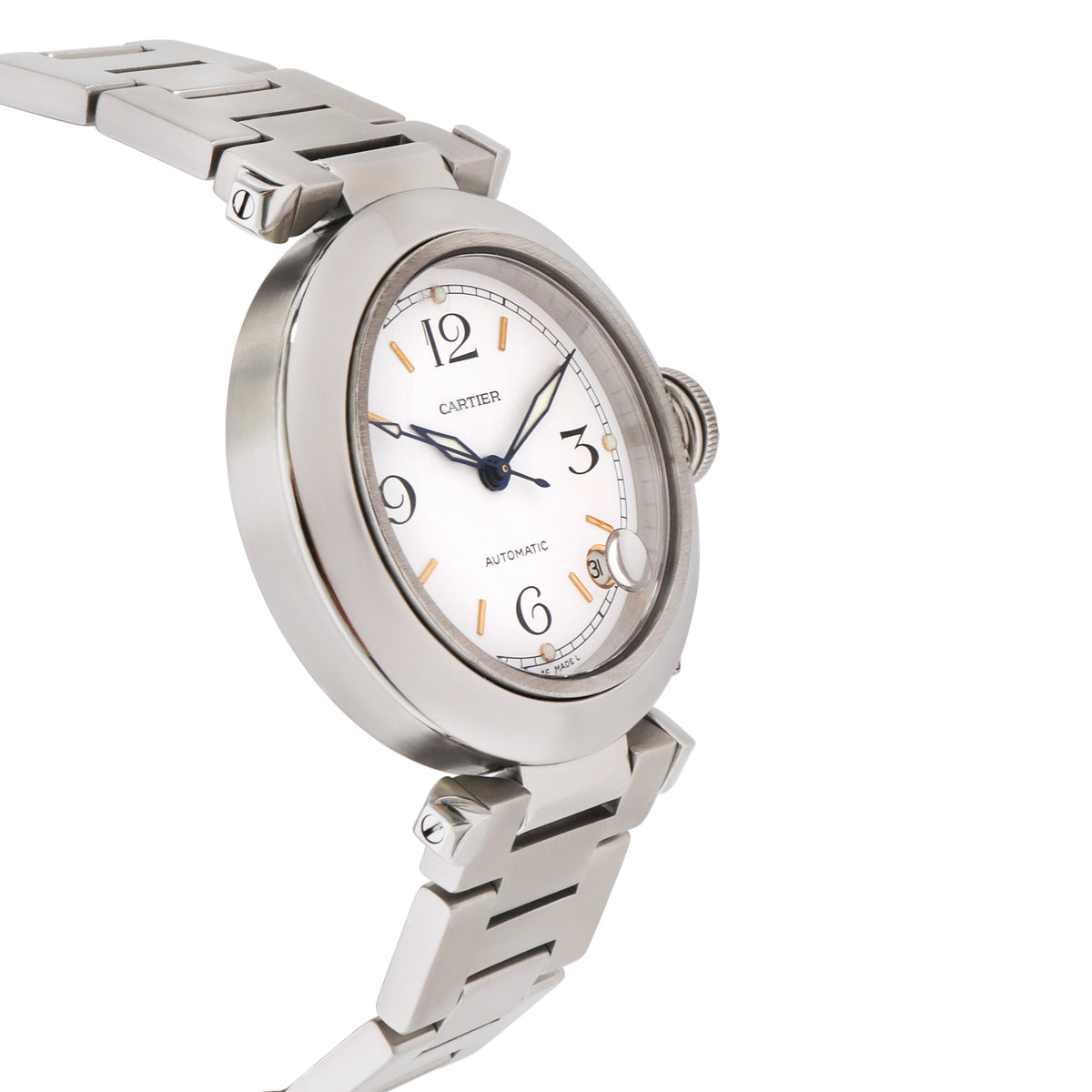 Cartier Pasha C 2324 Unisex Watch in  Stainless Steel