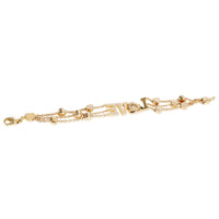 Chopard Happy Diamond Love Bracelet in 18k Yellow Gold 0.28 CTW