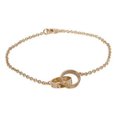 Cartier Interlocking Love Bracelet in 18K Yellow Gold